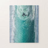 Golf, Surfer, prachtig landschap Puzzle Legpuzzel (Verticaal)