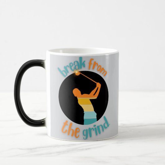 Golf Swing 2 koffiemok Magische Mok (Links)