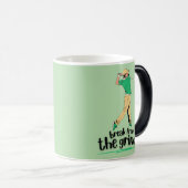 Golf Swing Koffiemok Magische Mok (Voorkant rechts)