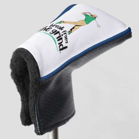Golf Swing Putter Hoes Golfheadcover (3/4 voorkant)
