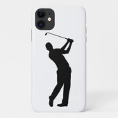 Golf Swing Silhouette Case-Mate iPhone Case (Achterkant)