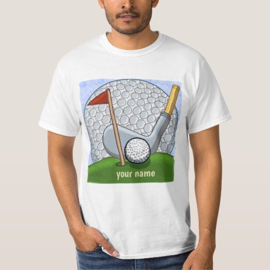 Golf Swing T-shirt (Voorkant)