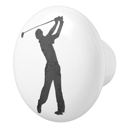 Golf Swinger  Keramische Knop (Rechts)