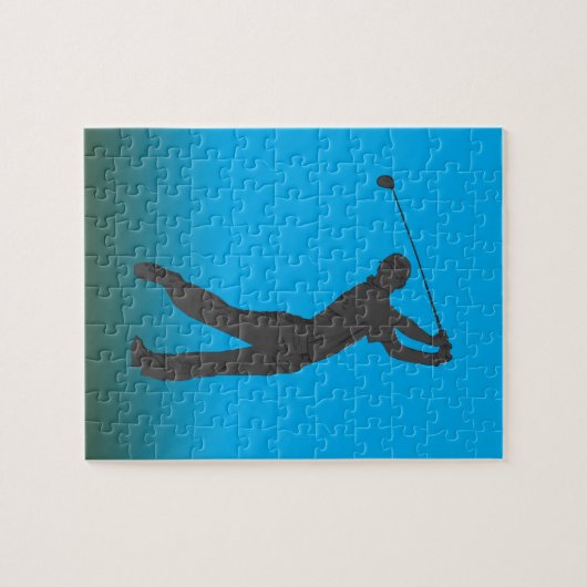 Golf Swinger  Legpuzzel (Horizontaal)