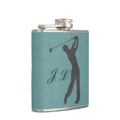 Golf Swinger monogram Heupfles (Rechts)