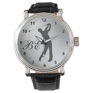 Golf Swinger  monogram Horloge
