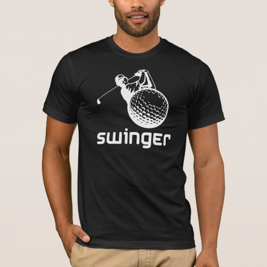 Golf Swinger T-shirt (Voorkant)
