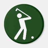 Golf Symbol Magnet (Voorkant)