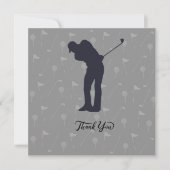 Golf sympathie Bedankt golfer (Voorkant)