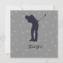 Golf sympathie Bedankt golfer