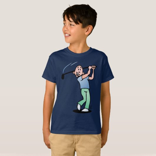 Golf T-shirt (Voorkant volledig)