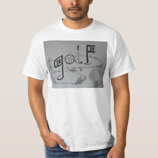 GOLF T-SHIRT (Voorkant)