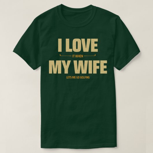 Golf T-shirt (Design voorkant)