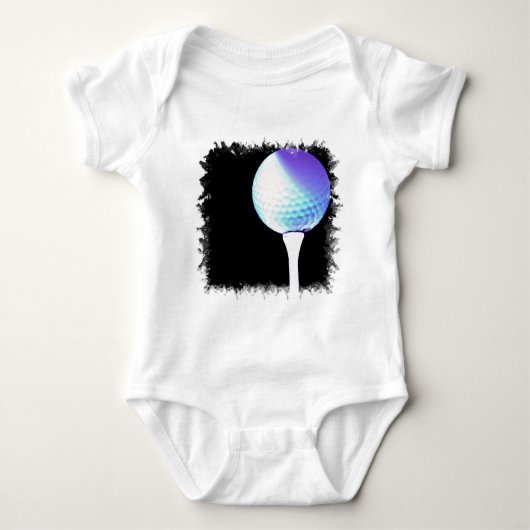 Golf T-shirt Baby Eén stuk (Voorkant)