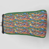 Golf-T-shirt Golfheadcover (Voorkant)