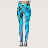 Golf T-shirt links achter leggings (Voorkant)