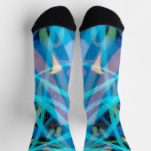 Golf T-shirt Links Achter premium sokken (Top)