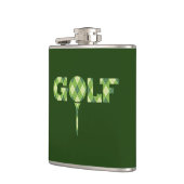 Golf t-shirt logo argyle gelaagde heupkolf heupfles (Links)