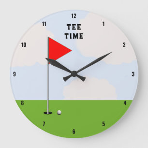 Golf T-shirt Time Grote Klok