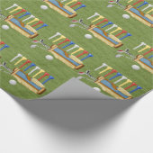 Golf T - shirts en bag Cadeaupapier (Hoek)