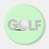 GOLF t-shirts en geschenken Magneet (Voorkant)