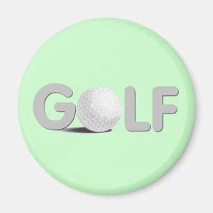 GOLF t-shirts en geschenken Magneet
