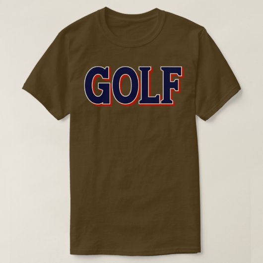 Golf T T-shirt (Design voorkant)