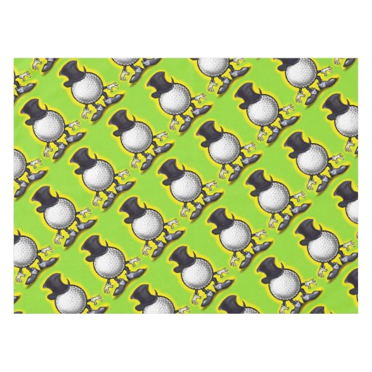 Golf Tafelkleed (Voorkant (Horizontaal))