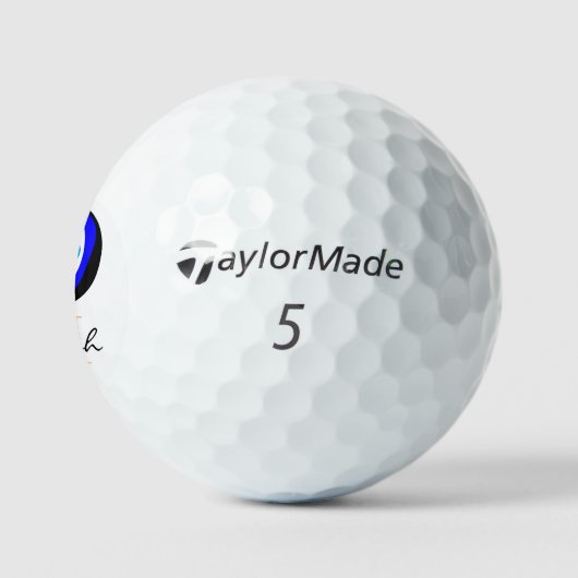 Golf Talisman & Evil Eye Lucky Greek / Monogrammed Golfballen (Logo)