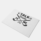 Golf Talk Birdie voor mij Grappig Deurmat (Schuin)