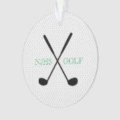 Golf Team Tournament Souvenir - Gepersonaliseerd Ornament (voorkant)
