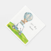 Golf Teddy Bear Het is Jongen voor Baby shower Nap Servet (Hoek)