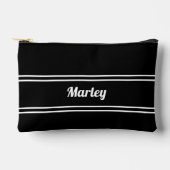 Golf Tee Golfer Black & White Modern Accessory  Etui (Voorkant)