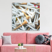 Golf Tee's Canvas Afdruk (Insitu (Woonkamer))