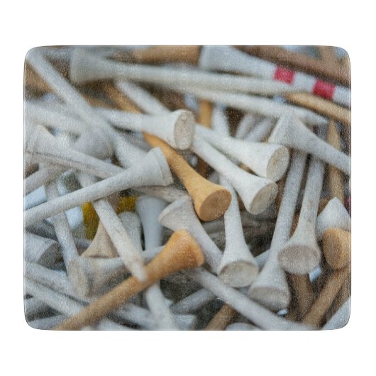 Golf Tee's Snijplank (Voorkant)