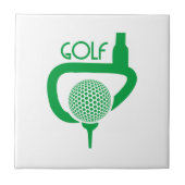 Golf Tegeltje (Voorkant)