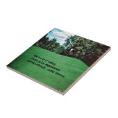 Golf Tegeltje (Zijkant)