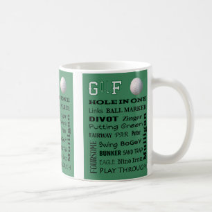 GOLF-terminologie Koffiemok