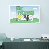 Golf Thaïd Birthday Party, 3e verjaardag banner (Beurs)