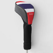 Golf Thailand & Thaise vlag / Golfclubs Hoesjes Golfheadcover (Schuin)