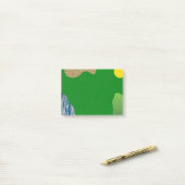 Golf-thema 3x4 post it notes (Op bureau)