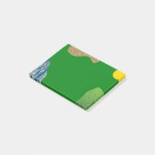 Golf-thema 3x4 post it notes (Schuin)