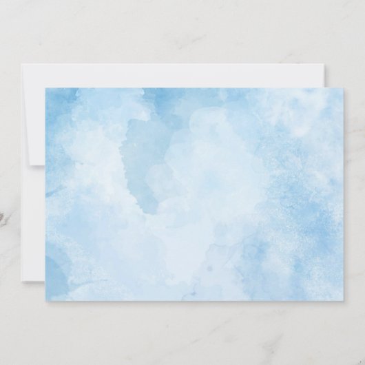 Golf Thema 4e Verjaardagsfeest Uitnodiging (Achterkant)