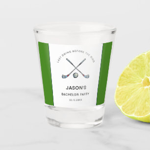 Golf Thema Bachelor Party Favorieten Shot Glas
