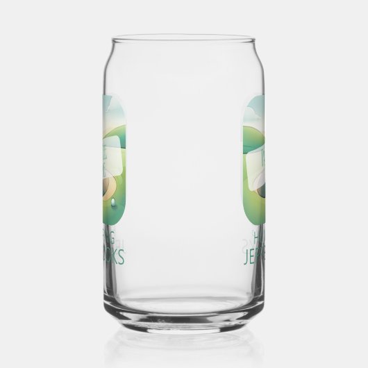 Golf Thema Drinkware Set Blikvorm Glas (Rechts)