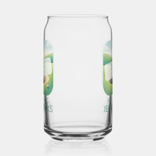 Golf Thema Drinkware Set Blikvorm Glas (Links)