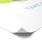 Golf Thema Favor Sign Poster (Hoek)