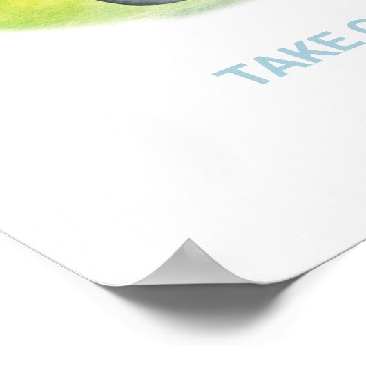 Golf Thema Favor Sign Poster (Hoek)