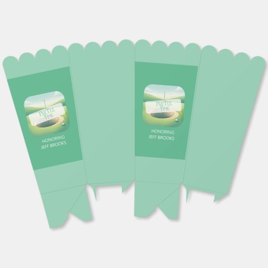 Golf Thema Favoriet Box Bedankdoosjes (Ongevouwen)