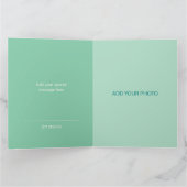 Golf thema foto Dank u kaart | Gevouwen optie (Binnen)